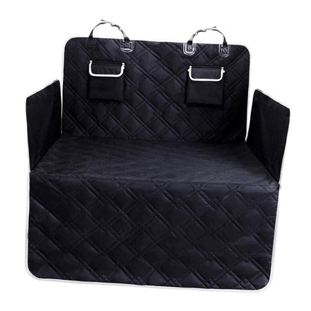 Dog Back Seat Cover Waterproof Scratchproof Nonslip Hammock for Backseat Against Dirt and Pet Seat Covers & SUVs