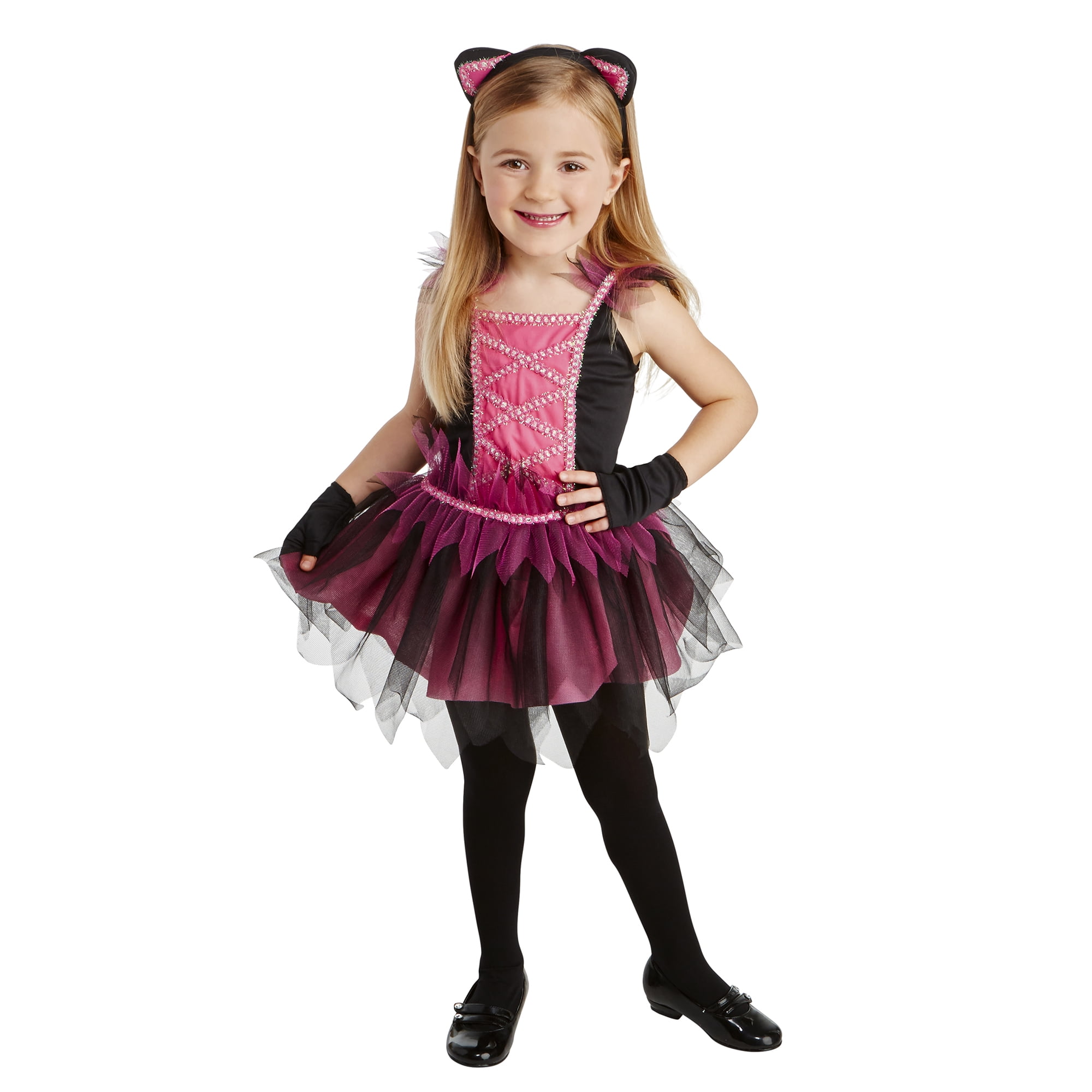 Sweetie Cat Toddler Halloween Costume 3-4T - Walmart.com - Walmart.com