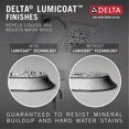 thumbnail image 4 of Delta 52684 Universel Douche Composants H2Okinetic 3-Réglage Pomme de Douche Raincan - Chrome, 4 of 5