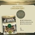 thumbnail image 2 of Oldfield Naturals Chicken Feet Dog Treats for Dogs, Dehydrated Chicken Feet Dog Chews, Single Ingredient High Protein Chicken Treats, Crunchy Natural Dog Snacks, 10 Pcs, 2 of 6