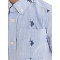 thumbnail image 4 of U.S. Polo Assn. Short Sleeve Button-Up Shirt for Boys, Sizes 4-18, 4 of 4