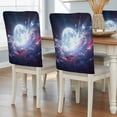 1 Pack Galaxy Explosion Chair Back Covers Abstract Art Moon Universe ...