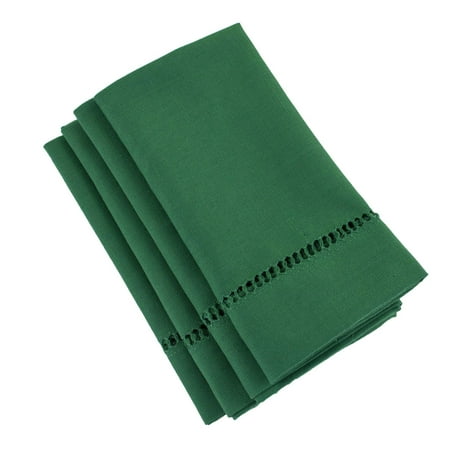 

Fennco Styles Rochester Collection Classic Hemstitched Solid Color Daily Use Table Linens