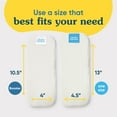 thumbnail image 3 of Charlie Banana Reusable and Washable Hemp and Cotton Inserts for Cloth Diapers, Newborn - 3 Pack, 3 of 7