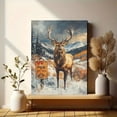 thumbnail image 6 of Majestic Elk Canvas Art Print/Wall Decor， Suitable for Living Room， Bedroom， Office， Cabin， and Hunting Lodge Decor., 6 of 8