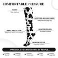 thumbnail image 3 of Bixox Milk Cow Print Compression Socks,Compression Socks Women & Men Circulation for Medical,Running,Athletic, 3 of 7
