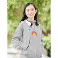thumbnail image 2 of Hello Rainbow And Clouds Hoodie Juniors -Image by Shutterstock,  x-Large, 2 of 4