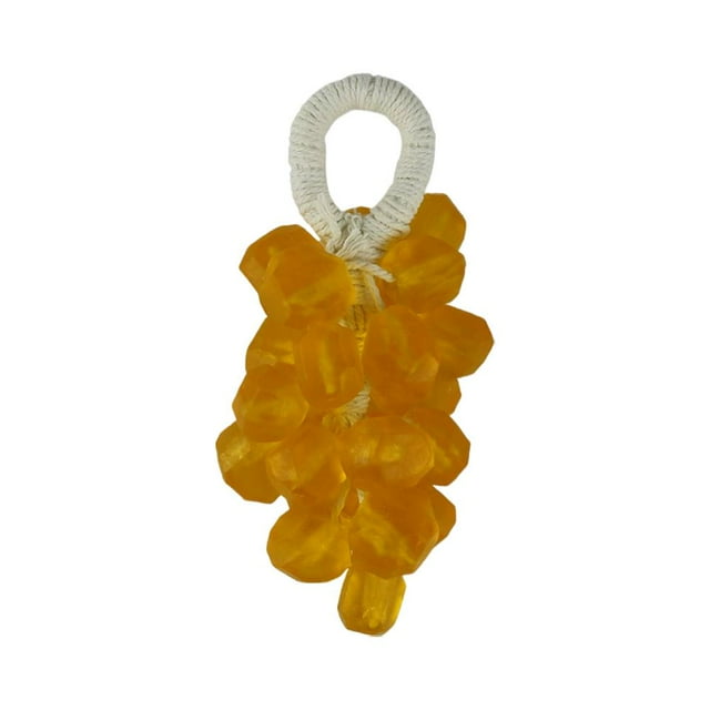 Grape Soap on a Rope, Handmade Grapes Cluster Shaped Soaps, Face & Body Bath Grapes Soaps for Shower, Hanging for Kitchens or Bathrooms,DIY Home Decor Gift