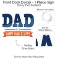 thumbnail image 5 of Big Dot of Happiness Happy Father's Day - Hanging Porch We Love Dad Party Outdoor Decorations - Front Door Decor - 1 Piece Sign, 5 of 8