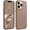 Brown, variant on Soft Silicone Case for iPhone 13 Pro Max Case, [Military Shockproof Protection] Anti-Scratch Microfiber Lining Flexible Bumper Phone Case, Ultra Slim Thin Cover, 6.7 inch, Baby Blue