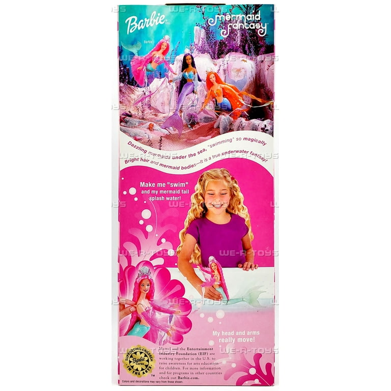 Mermaid Fantasy Barbie Doll - Soft Body #56759 - Walmart.com