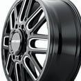 thumbnail image 3 of Mayhem Cogent Dually-8107D 20X8.25 8X210 -232Et 154.2Cb Black W/Milled Spokes, 3 of 3
