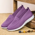 thumbnail image 7 of kamemir Walking Shoes for Women Sneakers for Women Womens Casual Sneakers - Lightweight Knit Sock Walking Shoes(O-Purple,6.5), 7 of 7