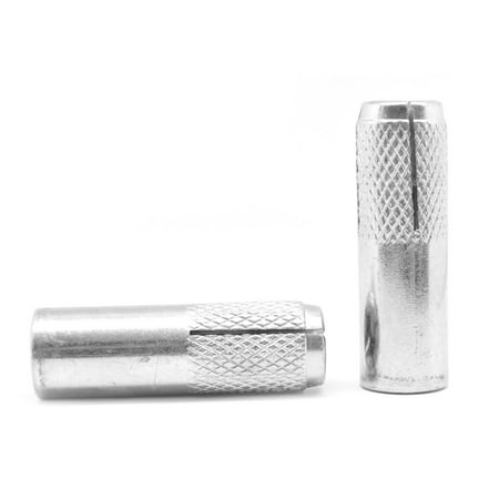 

1/4 Drop-In Anchor Low Carbon Steel Zinc Plated Pk 100