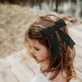 thumbnail image 5 of Velvet Hair Bows Barrettes 1 Pcs,Black Hair Ribbon Clips,Girls Bow Hairpin,Hair Clip for Women Toddlers Kids Baby,Party Hair Accessories,5.5*7.9 in, 5 of 7