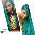 thumbnail image 4 of Crochet Jumbo Braiding Synthetic Box Twist Braids Hair Extensions Kanekalon Twist Braiding Hair for Women and Girls(Pack of 3) (A16), 4 of 4