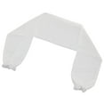 thumbnail image 4 of lionlar Femmes Chiffon Soyeux d Boléro Étole Cape Couverture Enveloppe Poncho Châle Hauts, Blanc,, 4 of 7