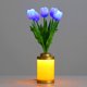 thumbnail image 3 of Flor Bonsai lámpara de escritorio decoración del hogar tulipán flor ambiente luz para sala de estar Likrtyny Para estrenar, 3 of 9