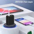thumbnail image 3 of Cargador REKNA 4 unidades 20W USB-C USB-A de carga rápida, 3 of 7