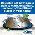 thumbnail image 4 of Kinn KI2277 50 32 32 oz Kleanbowl Nourish Pet Refill Bowls - Pack of 50, 4 of 9