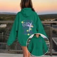 thumbnail image 2 of YAYUBA Girls Sweatshirts, Girl's Hoodies Cheetah Graphic Long Sleeve Fall Pullover Tops Preppy Cute Sweatshirts Hoodies Back To School Clothes, 2 of 4
