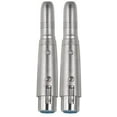 thumbnail image 3 of 8 MR DJ QTXLRF1 XLR Female to 1/4" Stereo Female Adapter Converter Gender Audio Coupler, 3 of 10