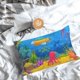 thumbnail image 5 of Balery Submarine And Landscape Funda de Cojín Estampada, Regalos para Mujeres, Regalos de Amor para Ella, Regalos para Novia o Esposa, Funda de Almohada-14"x20", 5 of 6