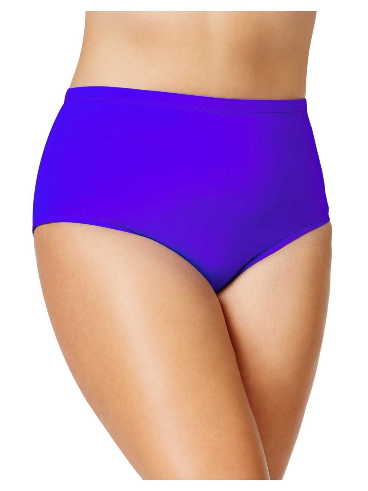 purple high waisted bikini