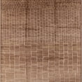 thumbnail image 1 of Ahgly Company Indoor Square Mid-Century Modern Light Copper Gold Solid Area Rugs, 6' Square, 1 of 6