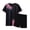 Black, variant on Boys' Summer Short Sets, Breathable Running 2 Piece Athletic Outfit Sets Activewear Sky Blue,2-3 Years