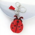 thumbnail image 2 of Ladybug Keychain Adorable Fruit Insect Keychain Designss For Backpack Gifts And Couples, 2 of 6