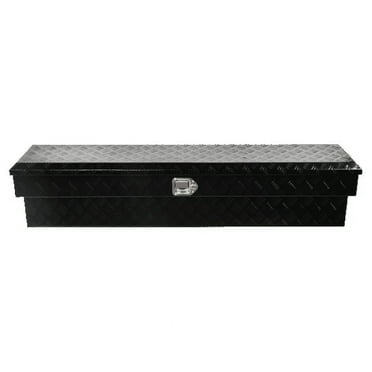 Aluminum Side Tool Box for Truck Pickup ‎60"x8"x14" Trailer Storage Bed w/Lock
