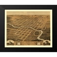 thumbnail image 2 of Ruger 14x12 Black Modern Framed Museum Art Print Titled - Pontiac Illinois - Ruger 1869, 2 of 5