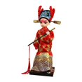 thumbnail image 2 of Estatua de muñeca china tradicional, figura decorativa, colección artesanal de sobremesa. Novio, 2 of 9