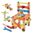 thumbnail image 1 of Juguete de para , sil funciones, herramienta de montaje, juguete Montessori para , niñas, , juguetes educativos, Estilo1 CUTICAT Montaje de bricolaje educativo, 1 of 7