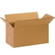 thumbnail image 1 of Marca Partners Cajas De Cartón Corrugado De 14 X 7 X 7 De Largo, 14 Pulgadas De Largo X 7 Pulgadas De Ancho X 7 Pulgadas De Alto, Paquete De 25 | Caja De Almacenamiento Móvil De Embalaje De Envío Para, 1 of 4