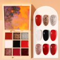 thumbnail image 1 of LAICAIW 9Colors Solid Nail Gel Palette Pudding Cream Gel Nail Polish with Brush Nail Polish Gel UV LED Gel Solid Cream Highly Pigmented Gel Pudding Gel Polish (06), 1 of 6