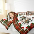 thumbnail image 4 of Manfei Red Cardinals Berry Bedding Comforter Set,Pine Cone Twin Comforter Sets,Merry Xmas Bedding Set For Child,Ultra Soft Home Decor Reversible,2pcs, 4 of 8
