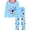 Football, variant on Toddler Boy Truck Pajamas Set Kids Long Sleeve Tee and Pants Sleepwear Baby Boy Pjs Jammies 1-12Y
