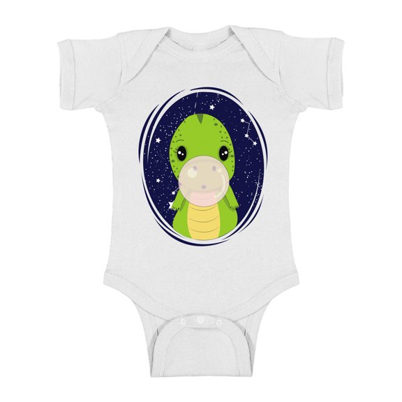 Baby T Shirts - Newborn 6M 1 Year 2 Year Old 18 Months - Dinosaur Bodysuit