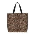 thumbnail image 1 of Balery Brown Leopard Bolsa de Mano para Mujeres con Cremallera, Bolsa de Gimnasio con Compartimentos, Bolsa para Laptop, Bolsa para Trabajo, 1 of 7