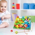thumbnail image 3 of de Pesca Magnética de Montessori Preschool Tablero Early Educational Juguetes Puzzle Maze Actividad de Cumpleaños de Navidad Animal Hugo Number Puzzle Board, 3 of 9