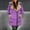 Purple, variant on Coats for Women 2023 Trench Coat Women,Ladies Elegant Lapel Solid Button Down Blazer Casual Work Wear Long Windbreaker Trench Coat,Purple 3XL