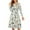 Cute Dog Print, variant on FKELYI Glitter Star Butterfly Women Dresses Breathable Twirly Skater Dress Midi Stretchy Women's Long Sleeve Dresses for Fall Size S