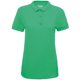 thumbnail image 1 of Gildan- Polo de manga corta de algodón Premium de piqué doble para mujer (Verde irlandés), 1 of 2