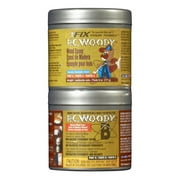 PC Products PC-Woody Wood Repair Epoxy Paste, Two-Part 6oz in Two Cans, Tan 083338