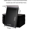 thumbnail image 3 of HUGFEGWE 25Pack 5x7 Inches outside Small Black Poly Bubble Lined Mailers Padded Shipping Envelopes Self Seal Mailer Waterproof, Shockproof and Dustproof(Black 5x7 Inches-25pcs) CJB91-70214, 3 of 7