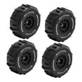 thumbnail image 3 of MERIGLARE 4 Pieces 1/16 Scale RC Tires Stylish Short Course Sand Tires for Black, 3 of 9