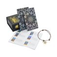 thumbnail image 5 of Tarjeta de tarot colorida con láser de lámina dorada, estampado en caliente, impresión en color, plástico, juego de mesa impermeable, juego de cartas de felicitación al por mayor, 5 of 5