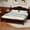 Dark Walnut, variant on LFSLJJMY 43.5in Retro Wave Headboard and No Box Spring Needed Platform Bed Frame, King Size